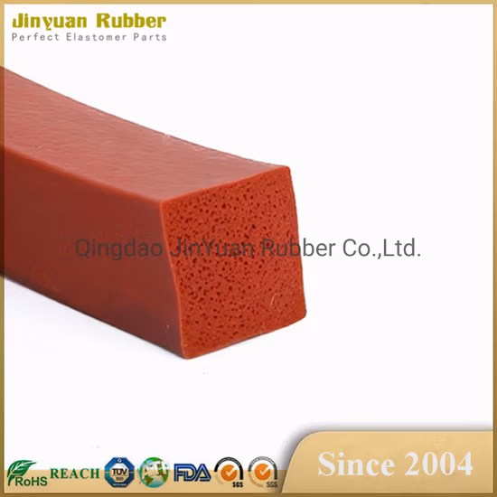 China Factory EPDM Sponge Foam Rubber Sealing Strip Gasket Seal for Door and Window