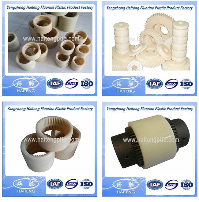 Custom PTFE Spare Parts with CNC Machine 3D Drawing PTFE Machine Parts